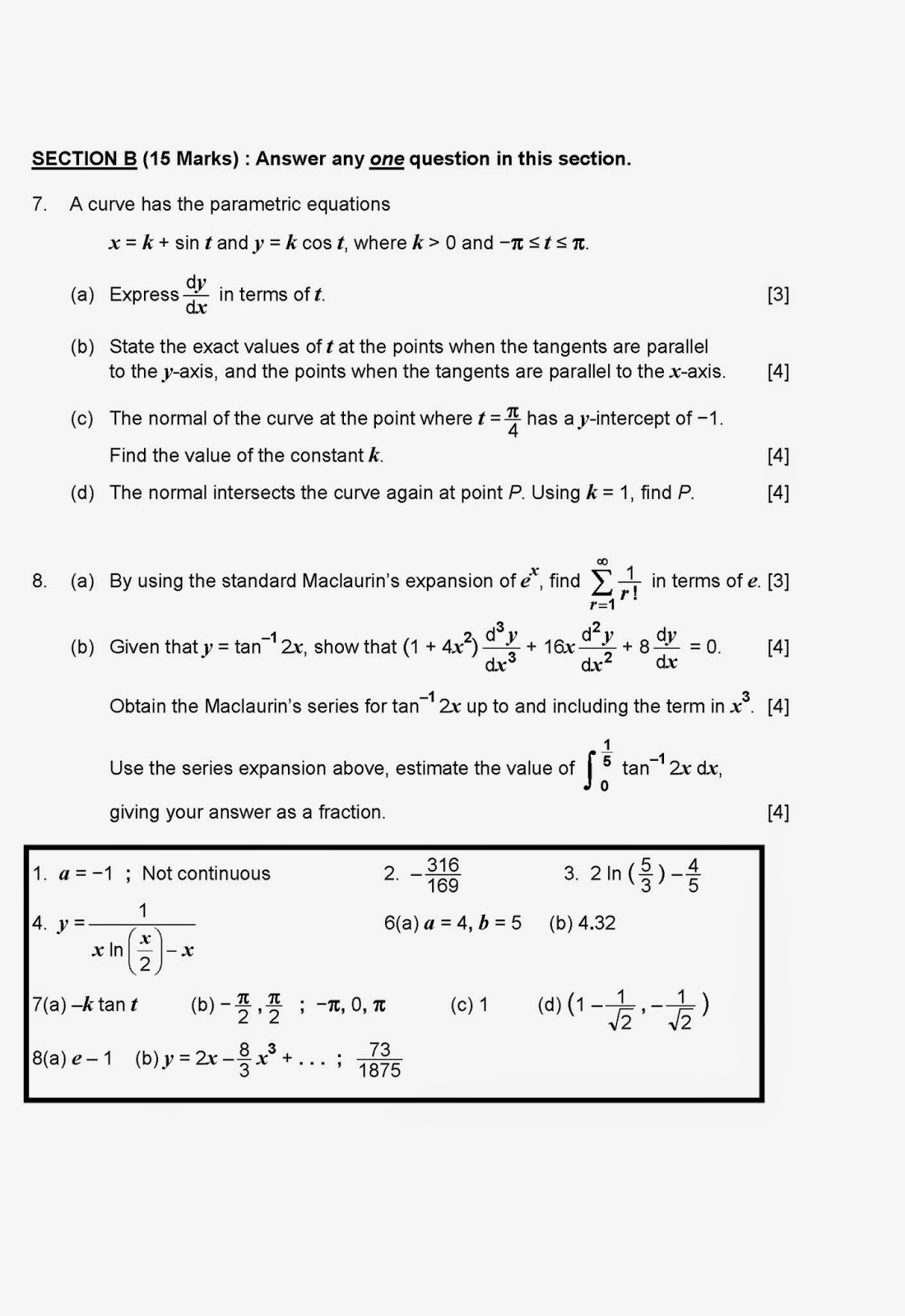 Stpm mathematics t coursework 2013 term 1